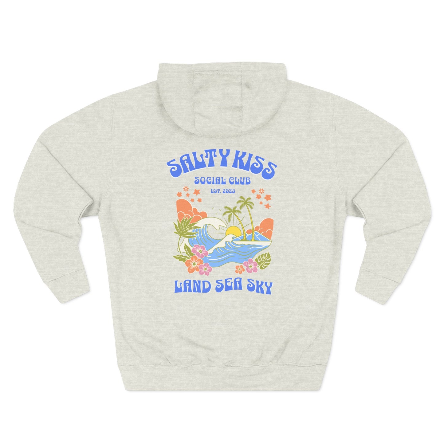 Salty Kiss Club Hoodie – “Land • Sea • Sky” Ophelia Inspired