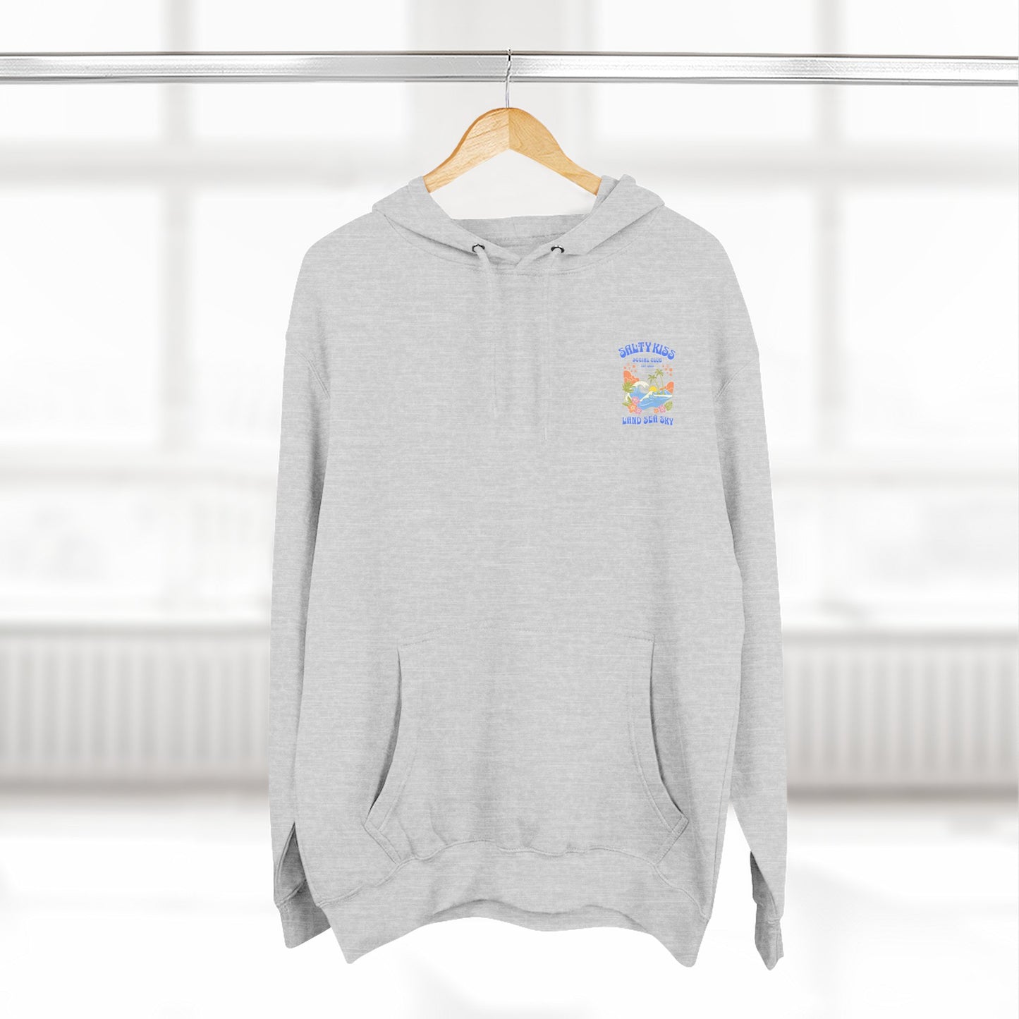 Salty Kiss Club Hoodie – “Land • Sea • Sky” Ophelia Inspired