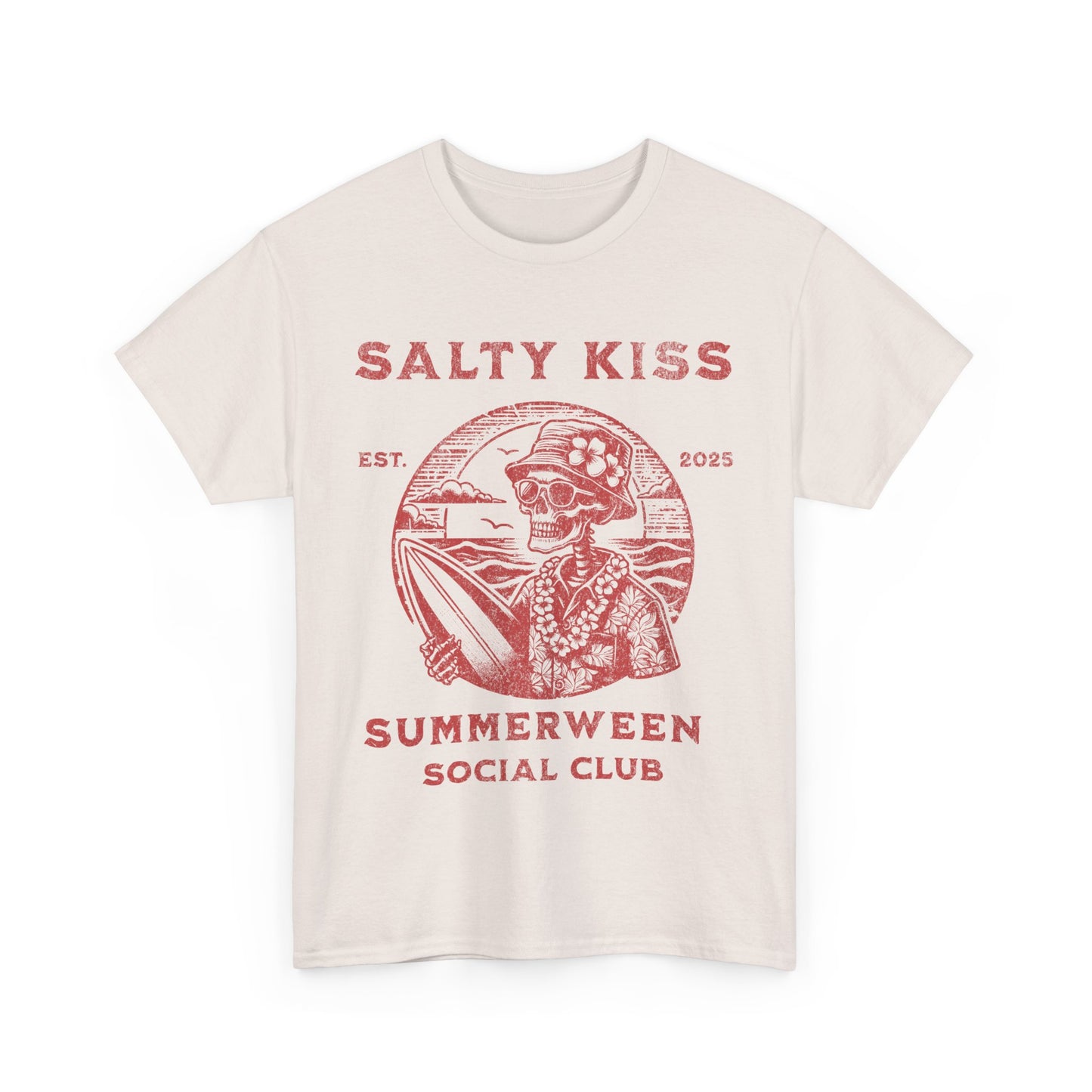 Unisex T-Shirt, Summerween Skeleton