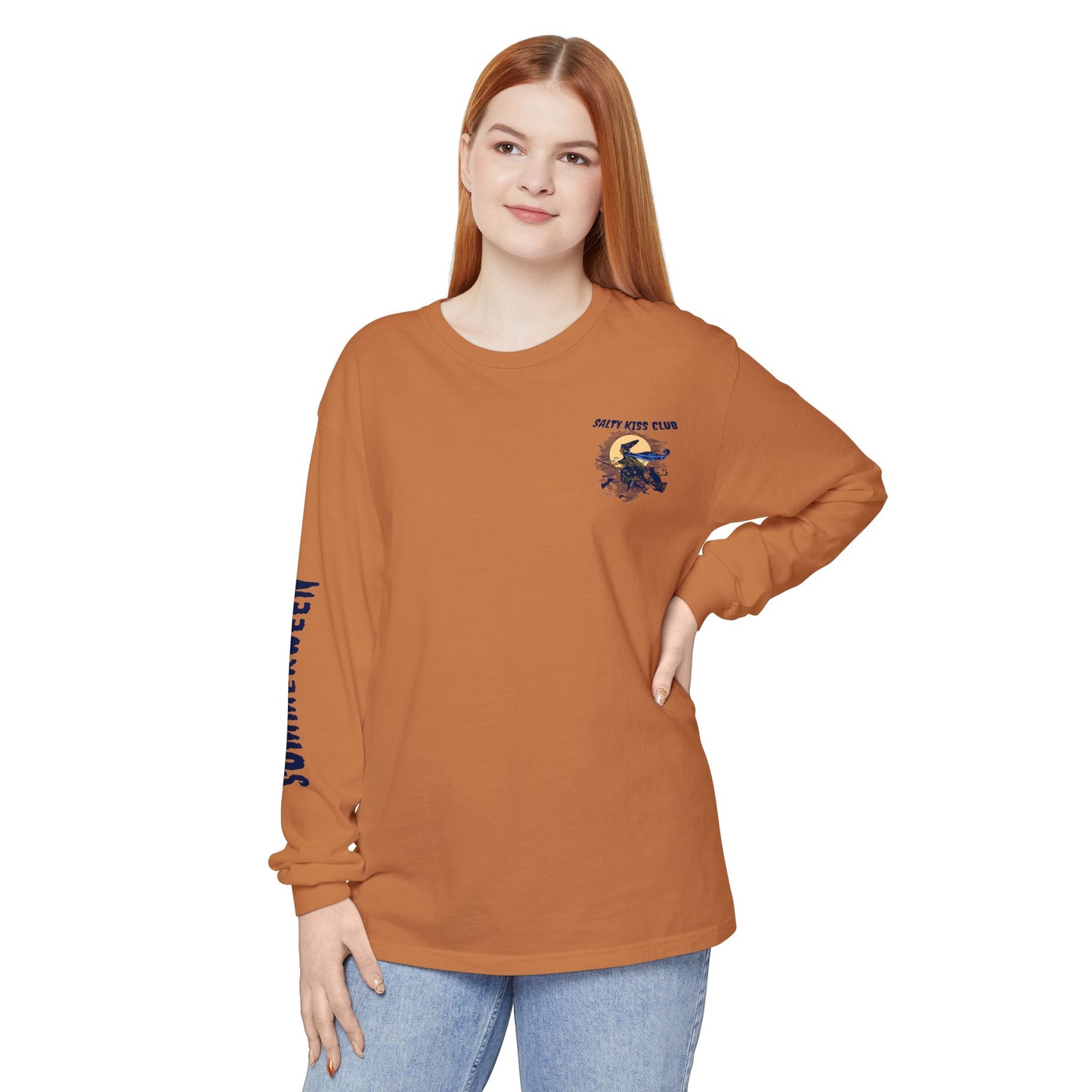 Unisex Long Sleeve Tee, Summerween Witch