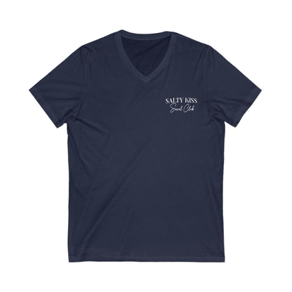 V-Neck T-Shirt, Respect The Locals