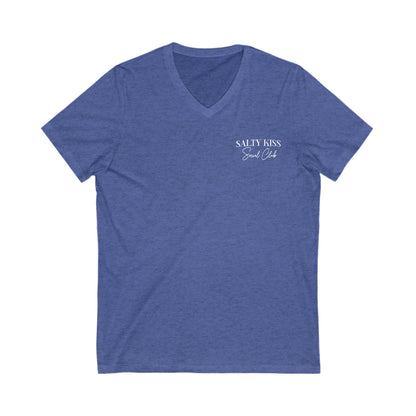 V-Neck T-Shirt, Respect The Locals