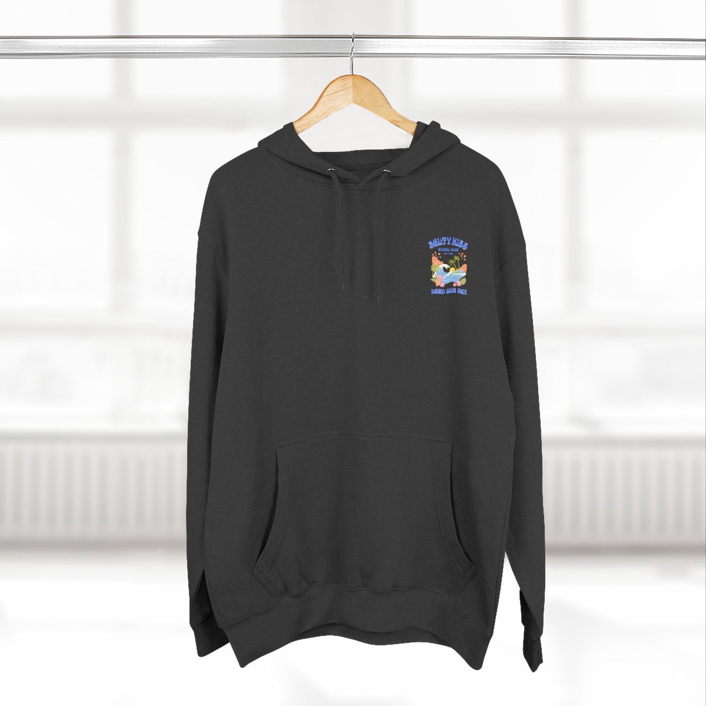 Salty Kiss Club Hoodie – “Land • Sea • Sky” Ophelia Inspired