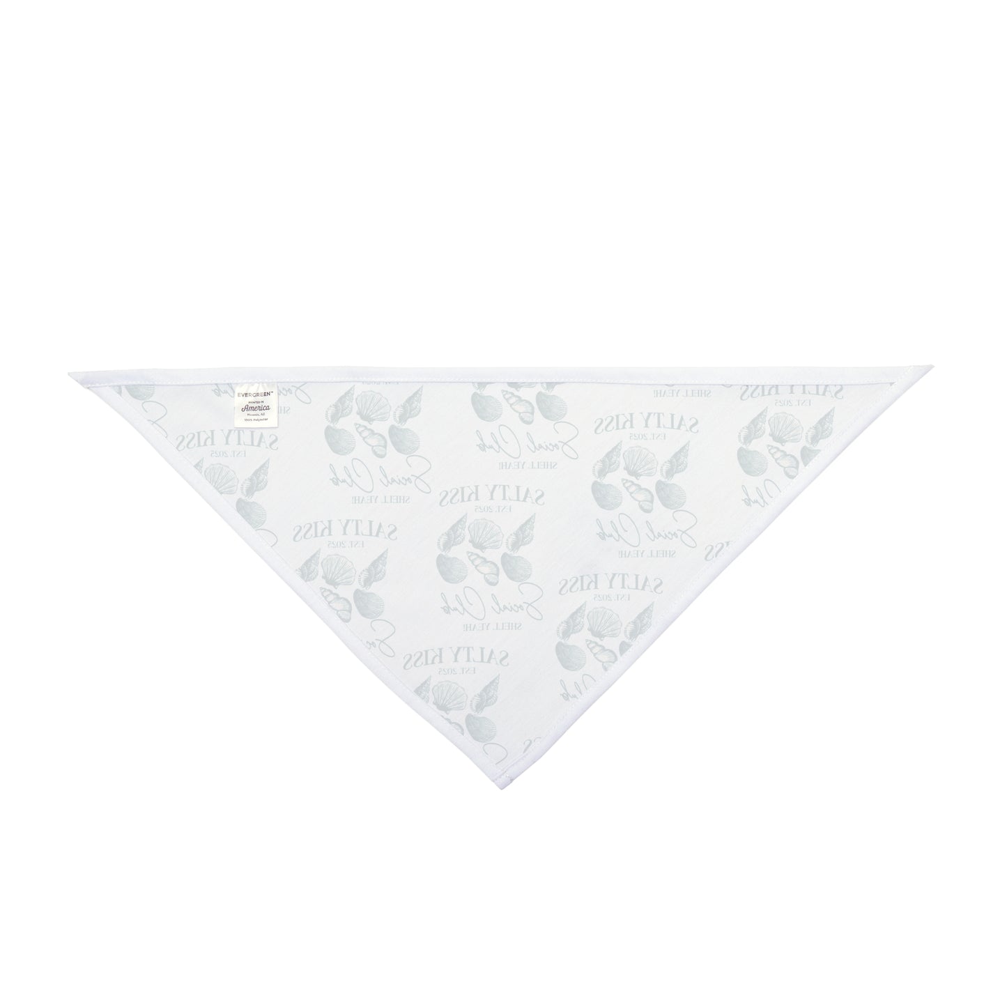 Pet Bandana, Seashells