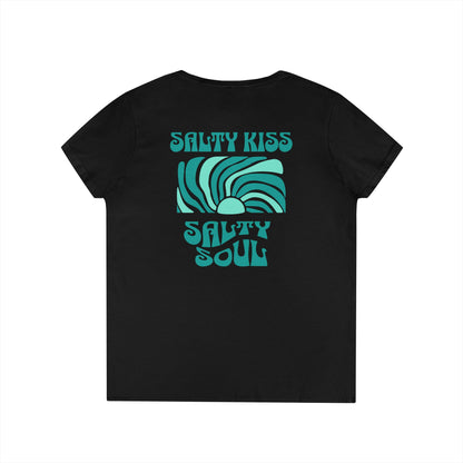 V-Neck T-Shirt, Salty Soul