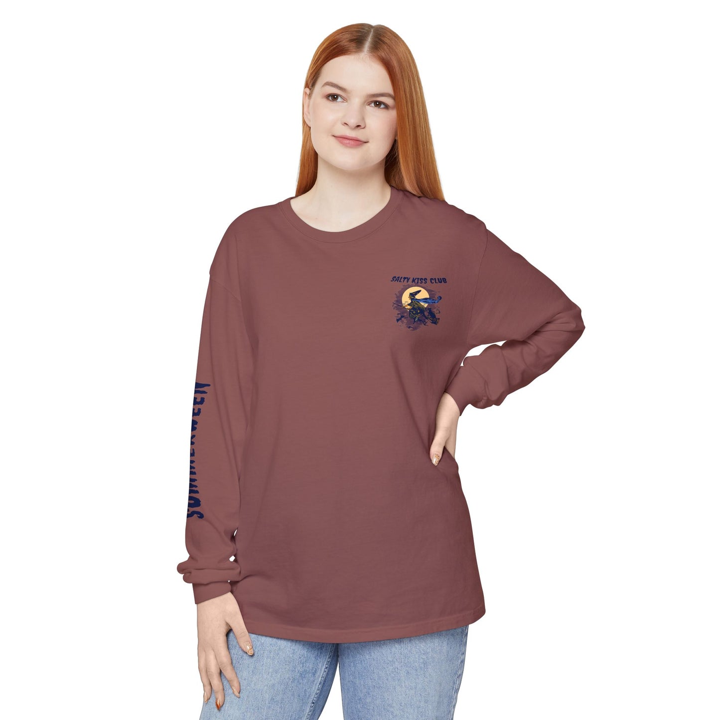 Unisex Long Sleeve Tee, Summerween Witch