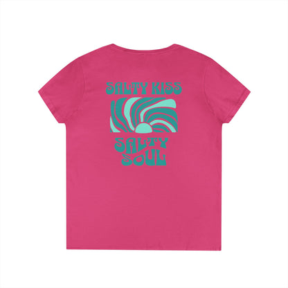 V-Neck T-Shirt, Salty Soul