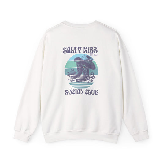 Boots in the Sand Sweatshirt – Coastal Cowgirl Crewneck for Country Beach Lovers