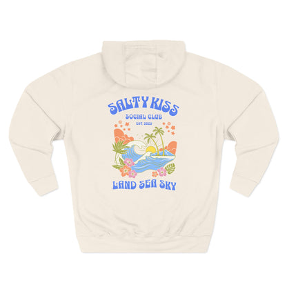 Salty Kiss Club Hoodie – “Land • Sea • Sky” Ophelia Inspired