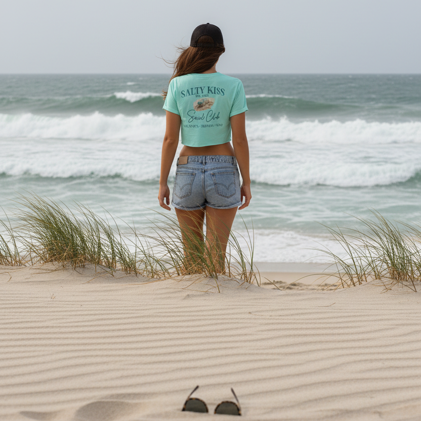 T-Shirt Sunnies Crisp Beach Photo